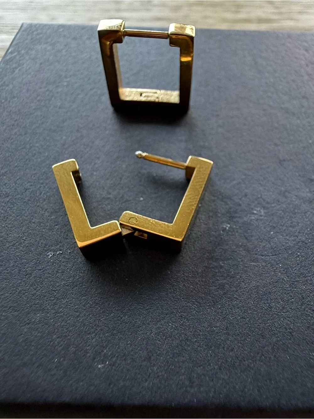 14k Gold-Filled Square Hoop Earrings